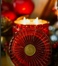 Load image into Gallery viewer, SPICE POMEGRANATE Shimmer Large Jar Candle -Luxury Candle, 15 oz