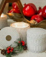 Load image into Gallery viewer, WHITE CHESTNUT Shimmer Large Jar Candle - Luxury Candle, 15 oz