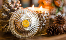 Load image into Gallery viewer, PUMPKIN CHAI Shimmer Large Jar Candle - Luxury Candle, 15 oz