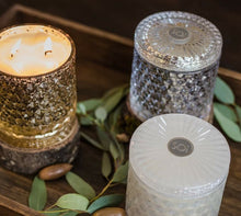 Load image into Gallery viewer, PUMPKIN CHAI Shimmer Large Jar Candle - Luxury Candle, 15 oz