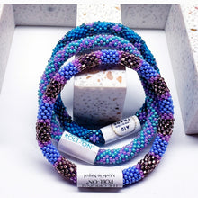Load image into Gallery viewer, MALDIVES - Original Roll-On® Bracelets, 7" round, made in Nepal #4 (3 Sets)