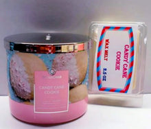 Load image into Gallery viewer, CANDY CANE COOKIE- Goose Creek Candle Wax Melt, 2.5 oz