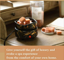 Load image into Gallery viewer, Cocopin 2-in 1 Luxurious Wax Melter, Electric Candle Warmer (Bold Gold)