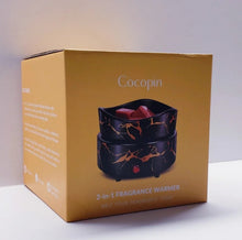 Load image into Gallery viewer, Cocopin 2-in 1 Luxurious Wax Melter, Electric Candle Warmer (Bold Gold)