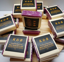 Load image into Gallery viewer, BUTT NAKED Body Scrub Natural Bar Soap, 5 oz