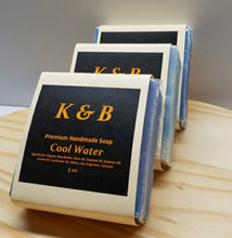 Load image into Gallery viewer, COOL WATER Natural Men Bar Soap, 5 oz