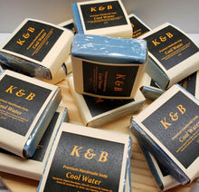 Load image into Gallery viewer, COOL WATER Natural Men Bar Soap, 5 oz