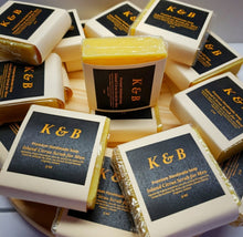 Load image into Gallery viewer, ISLAND CITRUS Mens Body Scrub Handmade Natural Bar Soap, 2.5 oz
