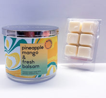 Load image into Gallery viewer, PINEAPPLE MANGO & FRESH BALSAM -Bath & Body Works Candle Wax Melts, 2.5 oz