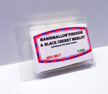 Load image into Gallery viewer, MARSHMALLOW FIRESIDE & BLACK CHERRY MERLOT -Bath & Body Works Candle Wax Melts, 2.5 oz