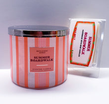 Load image into Gallery viewer, SUMMER BOARDWALK -Bath & Body Works Candle Wax Melts, 2.5 oz