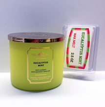 Load image into Gallery viewer, EUCALYPTUS MINT- Bath & Body Works Candle Wax Melts, 2.5 oz