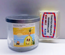Load image into Gallery viewer, TOASTED PINEAPPLE MARSHMALLOW -Bath & Body Works Candle Wax Melt, 2.5 oz