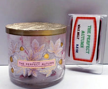 Load image into Gallery viewer, THE PERFECT AUTUMN Bath & Body Works Candle Wax Melts, 2.5 oz