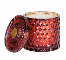 Load image into Gallery viewer, HOLIDAY SPICE Shimmer Large Jar Candle - Luxury candle, 15 oz
