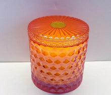 Load image into Gallery viewer, POMANDER Shimmer Orange Glass Large Jar Candle - Luxury Candle, 15 oz 
