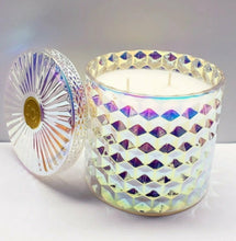 Load image into Gallery viewer, SPARKLING VANILLE Shimmer Large Jar Candle -Luxury Candle, 15 oz 
