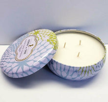 Load image into Gallery viewer, ELDERFLOWER VERBENA Large Scented Soy Candle, 21 oz Tin
