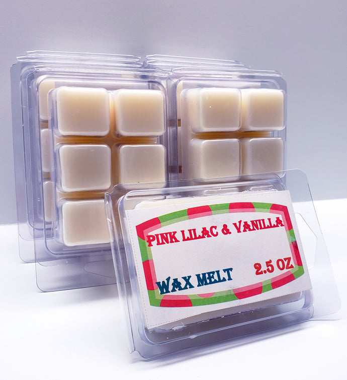 PINK LILAC & VANILLA -Bath & Body Works Candle Wax Melts, 2.5 oz