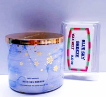 Load image into Gallery viewer, BLUE SKY BREEZE -Bath &amp; Body Works Candle Wax Melts, 2.5 oz
