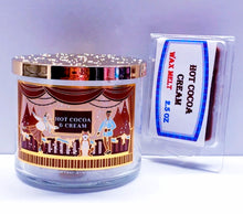 Load image into Gallery viewer, HOT COCOA &amp; CREAM -Bath &amp; Body Works Candle Wax Melts, 2.5 oz
