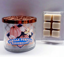 Load image into Gallery viewer, VANILLA PUMPKIN MARSHMALLOW -Bath &amp; Body Works Candle Wax Melt, 2.5 oz
