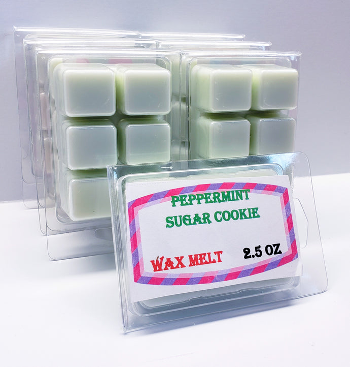 PEPPERMINT SUGAR COOKIE-Bath & Body Works Candle Wax Melts- 2.5 oz