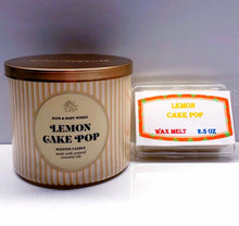 Load image into Gallery viewer, LEMON CAKE POP -Bath &amp; Body Works Candle Wax Melts, 2.5 oz
