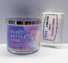 Load image into Gallery viewer, BERRY WAFFLE CONE -Bath &amp; Body Works Candle Wax Melts, 2.5 oz
