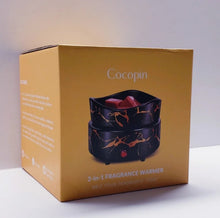 Load image into Gallery viewer, Cocopin 2-in 1 Luxurious Wax Melter, Electric Candle Warmer (Bold Gold)
