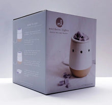 Load image into Gallery viewer, Electric Wax Melt Warmer, 6&quot; Matte White Warmer with Ceramic Finish
