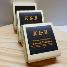 Load image into Gallery viewer, LEMON VERBENA Handmade Natural Bar Soap, 5 oz
