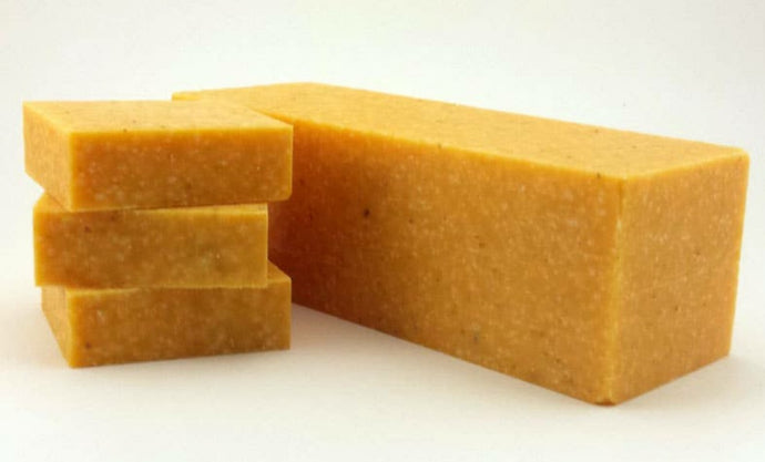 MANGO SALSA Body Scrub Handmade Natural Bar Soap, 5 oz