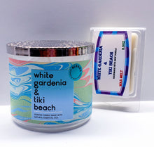 Load image into Gallery viewer, WHITE GARDENIA &amp; TIKI BEACH -Bath &amp; Body Works Candle Wax Melts, 2.5 oz
