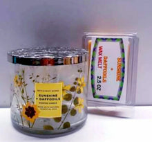 Load image into Gallery viewer, SUNSHINE+DAFFODILS -Bath &amp; Body Works Candle Wax Melts, 2.5 oz
