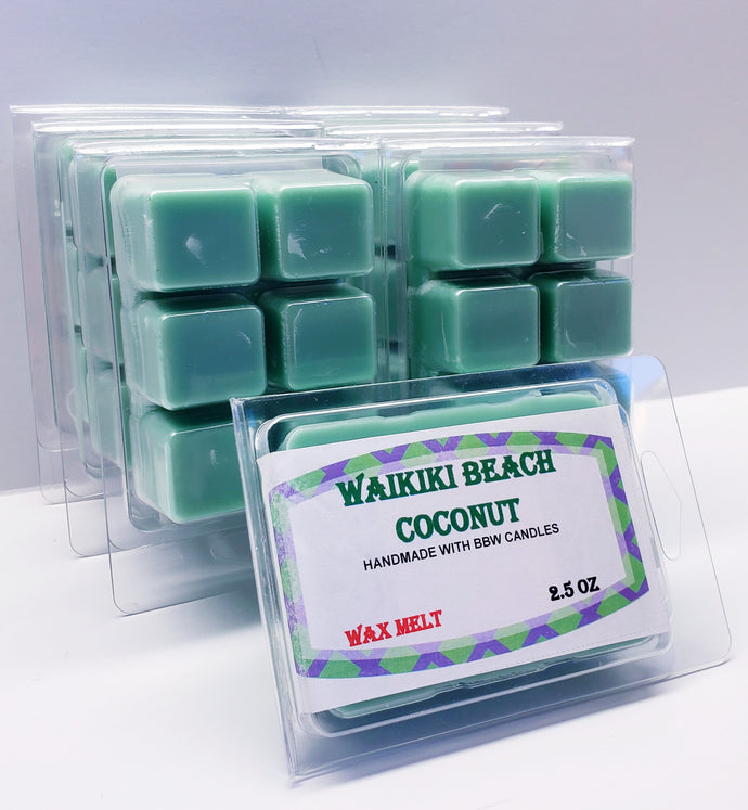 WAIKIKI BEACH COCONUT -Bath & Body Works Candle Wax Melts, 2.5 oz