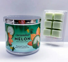 Load image into Gallery viewer, CUCUMBER MELON -Bath &amp; Body Works Candle Wax Melts, 2.5 oz
