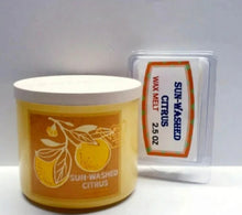 Load image into Gallery viewer, SUN-WASHED CITRUS -Bath &amp; Body Works Candle Wax Melts, 2.5 oz 
