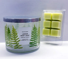 Load image into Gallery viewer, LEMON MINT LEAF -Bath &amp; Body Works Candle Wax Melts, 2.5 oz 
